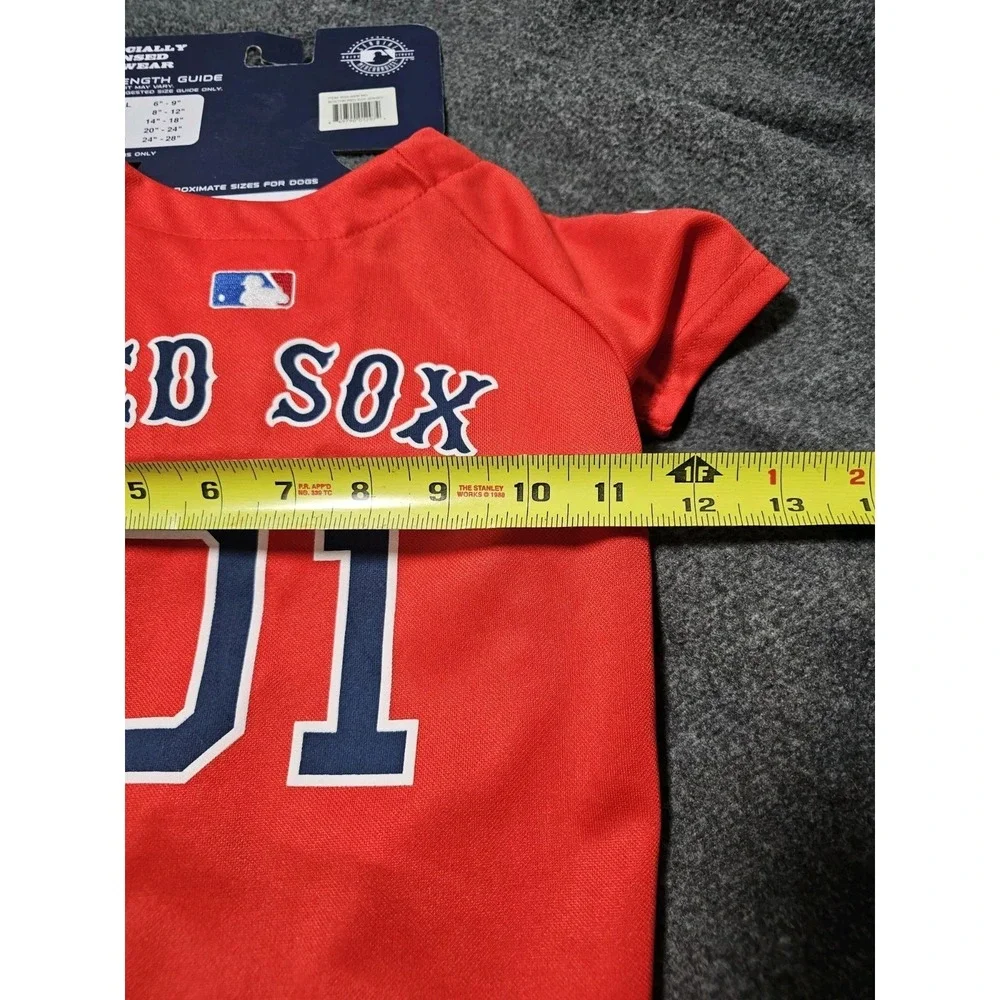 MLB Boston Red Sox Pet Team Jersey Size M 14
